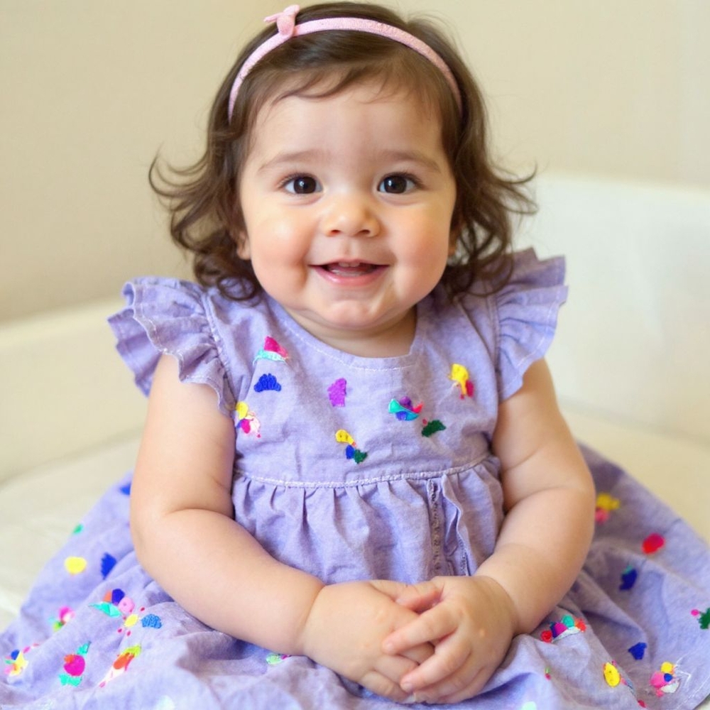 HANDMADE DRESS BABY FROM SALVADOR
